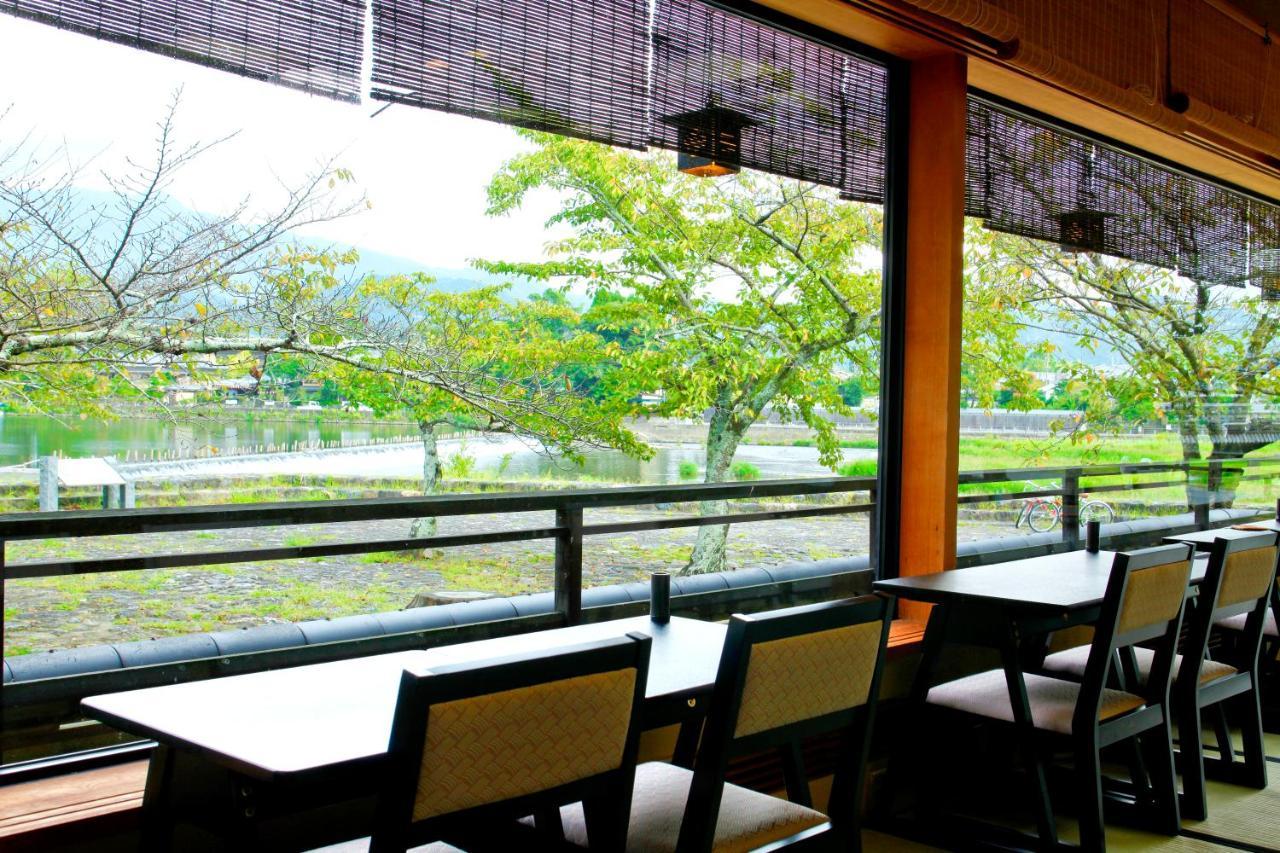 Kyoto Arashiyama Onsen Ryokan Togetsutei Dış mekan fotoğraf