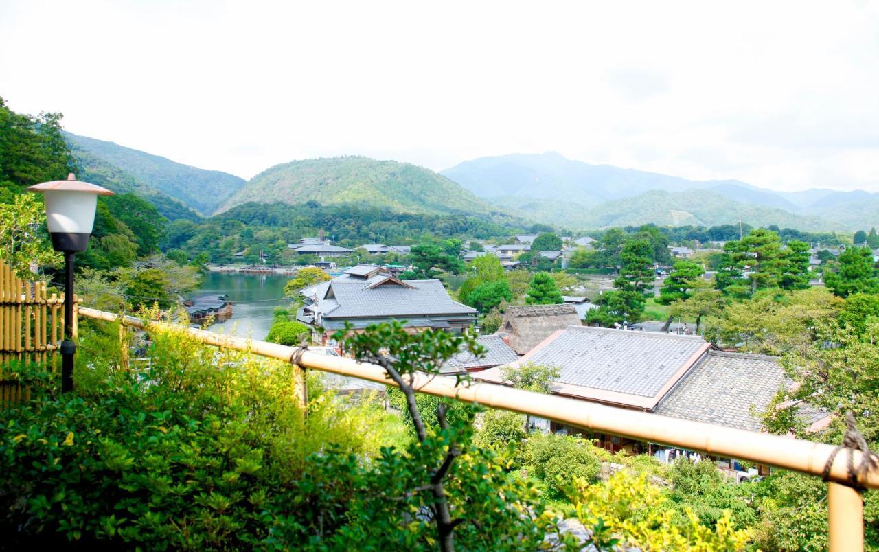 Kyoto Arashiyama Onsen Ryokan Togetsutei Dış mekan fotoğraf