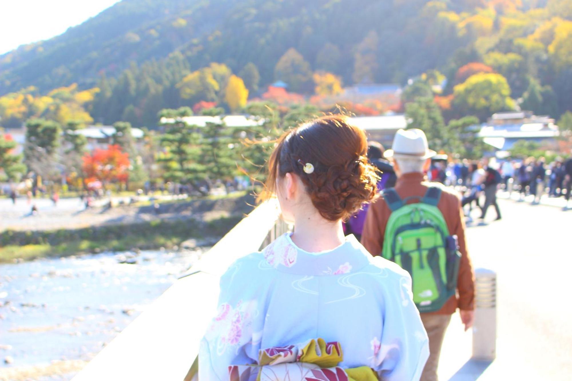 Kyoto Arashiyama Onsen Ryokan Togetsutei Dış mekan fotoğraf