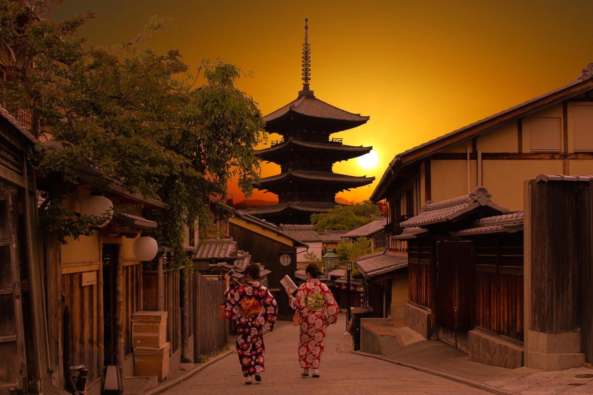 Kyoto Arashiyama Onsen Ryokan Togetsutei Dış mekan fotoğraf